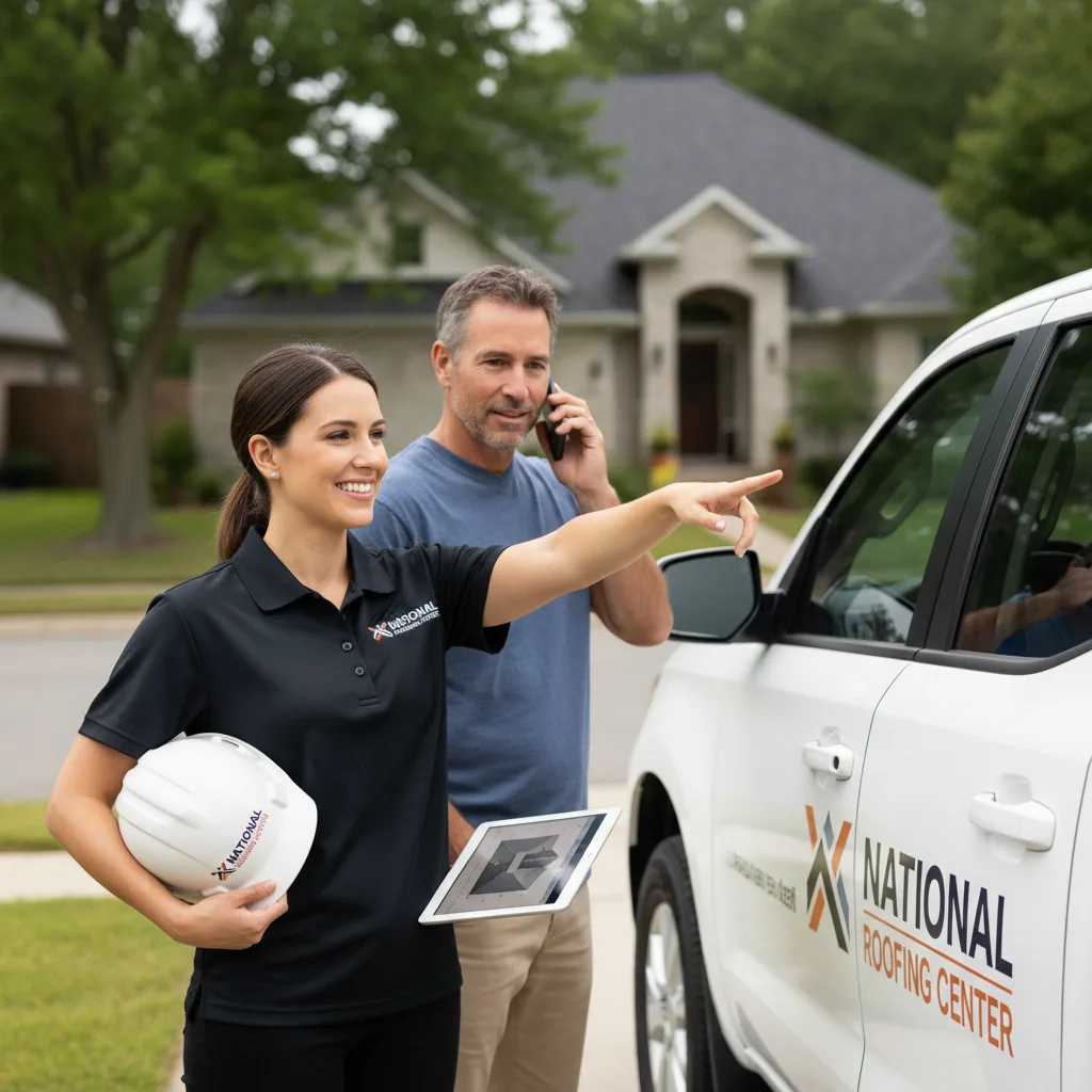 National Roofing Center customer support in Jarreau